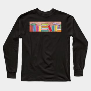 Bookshelf Long Sleeve T-Shirt